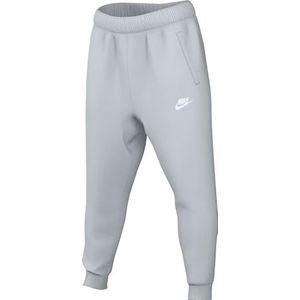 Nike Heren Full Length Pant M NSW Club Jggr Bb, Pure Platinum/Pure Platinum/White, BV2671-043, XS