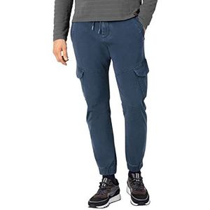 TIMEZONE Heren Cargo Broek REGULAR BROOKLYNTZ regular/straight Blauw 30W / 32L Volwassenen