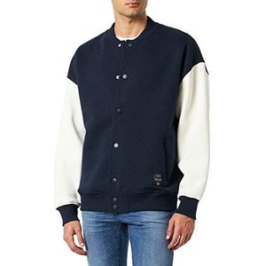 TOM TAILOR Denim Heren 1035667 Sweatjack, 15148-Sky Captain Blue, XL, 15148 - Sky Captain Blue, XL