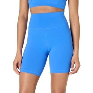 Amazon Essentials Dames Active FormFlex Boterachtige Zachte Hoge Taille 7"" Yoga Biker Shorts, Oceaan Blauw, XXL