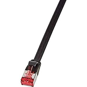 LogiLink CF2113S patchkabel ""CAT6 U/FTP (shielded) (PIMF) Flat SlimLine AWG32, 20m"" grijs