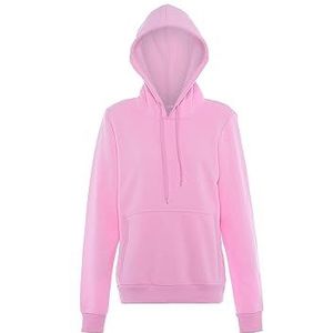 revend Dames Hoodie 74331566-RE02, zoet roze, S, Schattig roze, S