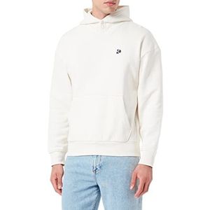 TOM TAILOR Denim Uomini Basic hoodie 1032776, 10338 - Soft Light Beige, XXL