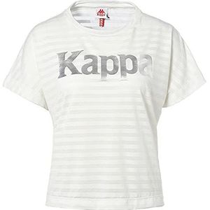 Kappa Yamila T-shirt, dames, marineblauw/wit/rood/oranje, XS