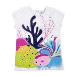 Tuc Tuc T-shirt voor kinderen, Wit, 9 Maanden