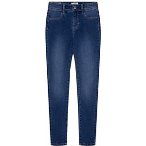 Pepe Jeans Madison Jegging Jeans voor meisjes, blauw (denim-jr4), 6 Jaar
