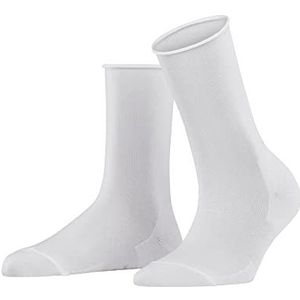 FALKE Dames Sokken Active Breeze W SO Lyocell eenkleurig 1 Paar, Wit (White 2000) nieuw - milieuvriendelijk, 39-42