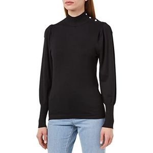 ICHI Dames IHMAFA LS6 pullover, 194008/zwart, XS