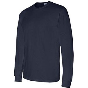 Gildan Herenhemd (verpakking van 2 stuks), Donkerblauw, 3XL