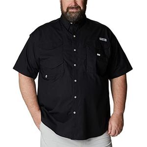 Columbia Heren Bonehead korte mouw vissershemd, zwart, 3X