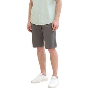 TOM TAILOR Bermuda voor heren, 34673 - Grey Structure Print, 29