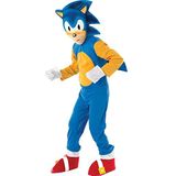 Rubie's Officiële Sonic The Hedgehog Kinderen Fancy Dress, Veelkleurig, Groot (7-8 Jaar), Wereldboek Dag