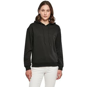 Build Your Brand Everyday Hoody met capuchon voor dames, zwart, L