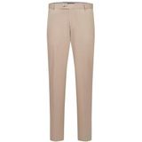 Pantalon - Beige - Met Stretch - Tapered Fit