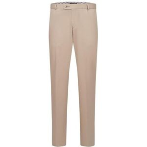Pantalon - Beige - Met Stretch - Tapered Fit