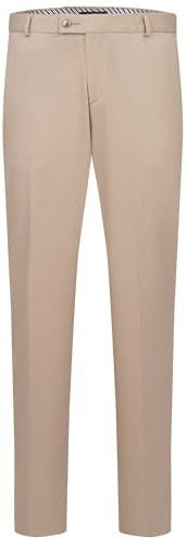 Pantalon - Beige - Met Stretch - Tapered Fit