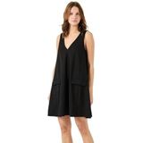 Yas - Malea - Mouwloze Korte Jurk - V-hals - Losse Pasvorm