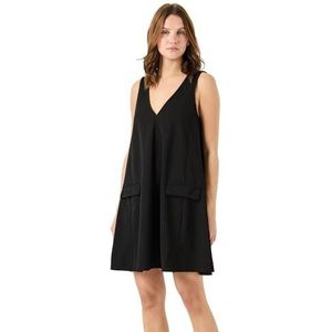 Jurk - V-hals - Mouwloos - Kort - 95% Gerecycled Polyester