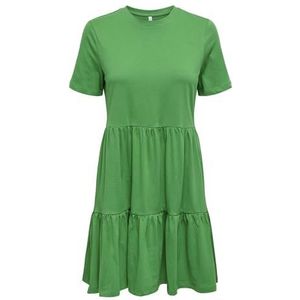 ONLMAY Life S/S Peplum Dress Box JRS, Green Bee, S