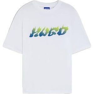 HUGO - Napolux - T-shirt - Wit - Regular Fit