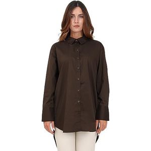 JdY Dames Jdymio L/S Long Shirt WVN Noos Blouse, Demitbeker., 36