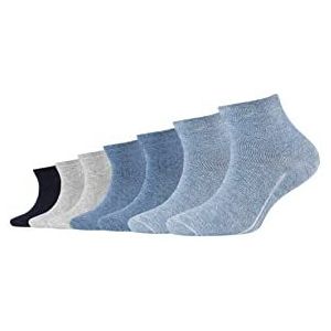 Camano Sokken voor jongens, Blauw (Jeans Mix 0024), 18.5-22 EU