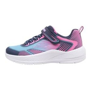 Skechers - MICROSPEC ADVANCE - Vrijetijdsschoen - Navy/multicolour - Klittenbandsluiting