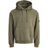 JACK & JONES Jcopoint Sweat Badge Hood Bf, grape leaf, L