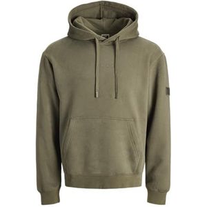 JACK & JONES Jcopoint Sweat Badge Hood Bf, grape leaf, L