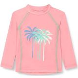 Playshoes Unisex kinderen UV-bescherming zwemshirt zwemshirt badkleding, Palmen koraal lange mouwen, 74-80