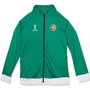 FIFA Officiële Fifa World Cup 2022 Trainingspakjack voor jongens - Portugal Track Jacket (pak van 1)