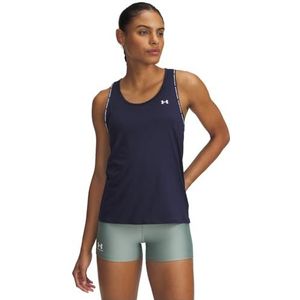 Under Armour - Tech Knockout Tank - T-shirt - Zwart - Polyester/Elastaan