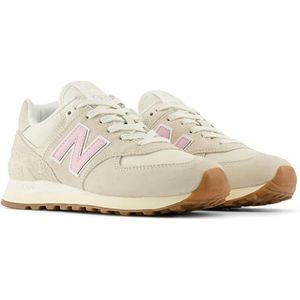 New Balance 574 Wmns, damessneakers, Buig Linen Centry Pink Sea Salt Hairy, 38 EU