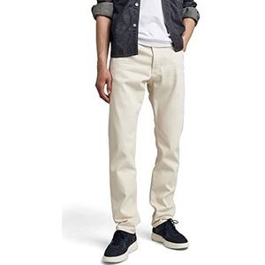 G-STAR RAW Triple A Straight Jeans voor heren, beige (ecru D300-159), 35W / 32L