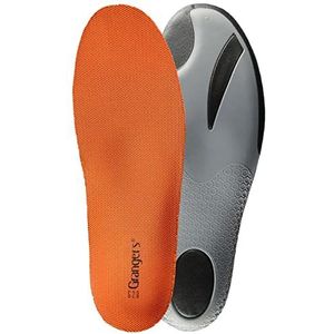 Granger's G20 Trek Insoles, meerkleurig (oranje/wit/zwart), 44