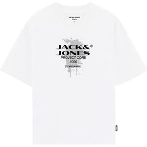 Jack & Jones - JCOCONDOR TEE SS CREW NECK - T-shirt - Bright white - Regular fit