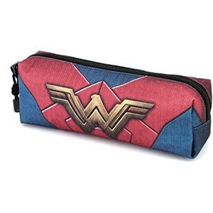 Karactermania Wonder Woman Emblem-astuccio Portatutto Quadrato Hs Etui, 22 cm, meerkleurig (multicolour)