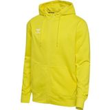 hmlGO - 2.0 ZIP HOODIE - Jack - Zwart - Biologisch Katoen/Gerecycled Polyester