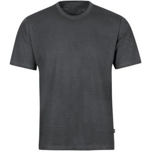 Trigema heren t-shirt deluxe katoen, grijs gemêleerd 110), S