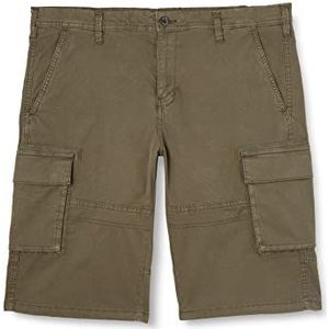 s.Oliver Big Size Bermuda's voor heren, olijfgroen, 38