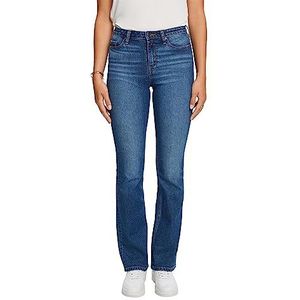 ESPRIT Bootcut Superstretch jeans voor dames, 902/Blue Medium Wash - New, 26W / 32L