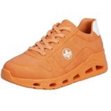 Rieker N5202 Sneakers voor dames, oranje, 40 EU