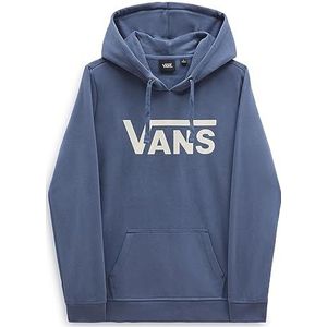 Vans Dames Wm Drop V Logo Hoodie Hooded Sweatshirt, Vintage Indigo, XXS