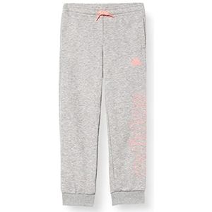 adidas G Lin FT C PT Sportbroek, Medium Grey Heather/Acid Red, 1415 Meisjes