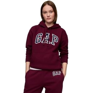 Gap Damessweatshirt met capuchon met logo, hoodie, XS