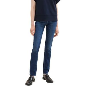 TOM TAILOR Alexa Slim Jeans voor dames, 10282 - Dark Stone Wash Denim, 28W / 32L