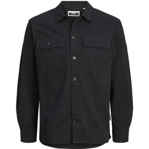 Jack & Jones - JCOGRID CLASSIC - Overhemd - Kaki - Lange Mouw