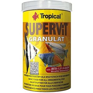 Tropical Supervit granulaat premium hoofdvoer voor alle siervissen, per stuk verpakt (1 x 1 l)