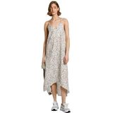 Pepe Jeans - PL953560 Molly - Jurk - Wit - Casual - Polyester - Mouwloos