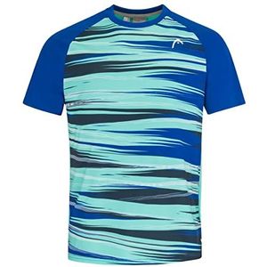 Head Racket Topspin T-shirt Met Korte Mouwen Blauw L Man